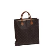 Louis Vuitton Vintage Pre-owned Canvas louis-vuitton-vskor Brown, Dam