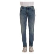 Jacob Cohën Slim Fit Stretch Denim Jeans Blue, Herr