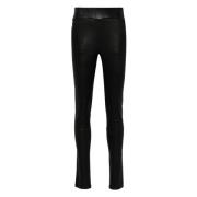 Arma Eden Stretch Läderbyxor Black, Dam