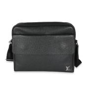 Louis Vuitton Vintage Pre-owned Laeder crossbodyvskor Black, Dam