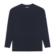 People of Shibuya Långärmad teknisk T-shirt Unzoi Pm755M Blue, Herr