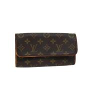 Louis Vuitton Vintage Pre-owned Canvas louis-vuitton-vskor Brown, Dam