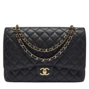 Chanel Vintage Pre-owned Laeder chanel-vskor Black, Dam