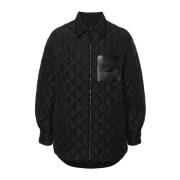 Emporio Armani Quiltad jacka med bröstficka Black, Herr