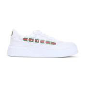 Gucci Vita Sneakers för Män Aw24 White, Herr