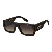 Marc Jacobs Mörk Havana solglasögon med brun skugga Brown, Unisex