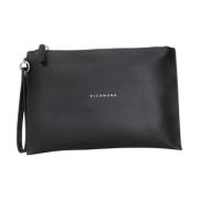 Richmond Svart Minimalistisk Elegant Clutch Black, Dam