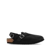 Birkenstock Svarta Sandaler för Sommaroutfits Black, Dam