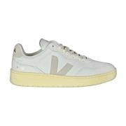 Veja Läder Sneakers med Mocka Detaljer White, Dam