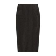 Patrizia Pepe Elegant Tube Skirt Art. 8G0411A457 Black, Dam