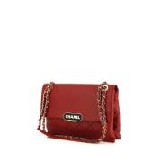 Chanel Vintage Pre-owned Laeder chanel-vskor Red, Dam