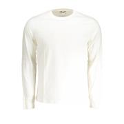 K-Way Långärmad Logot-shirt Vit White, Herr