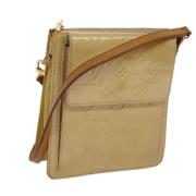 Louis Vuitton Vintage Pre-owned Laeder louis-vuitton-vskor Beige, Dam