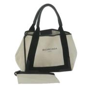 Balenciaga Vintage Pre-owned Canvas balenciaga-vskor White, Dam