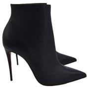 Christian Louboutin Pre-owned Pre-owned Laeder stvlar Black, Dam