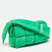 Bottega Veneta Vintage Pre-owned Tyg axelremsvskor Green, Dam