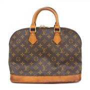 Louis Vuitton Vintage Pre-owned Tyg handvskor Brown, Dam