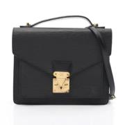 Louis Vuitton Vintage Pre-owned Laeder louis-vuitton-vskor Black, Dam