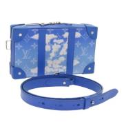 Louis Vuitton Vintage Pre-owned Laeder louis-vuitton-vskor Blue, Dam