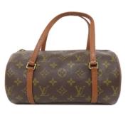 Louis Vuitton Vintage Pre-owned Canvas handvskor Brown, Dam