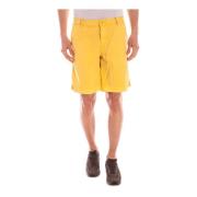 Gant Gula Bermuda Shorts med Logo Yellow, Herr