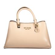 Guess Beige Damhandväska Eliette med justerbar rem Beige, Dam