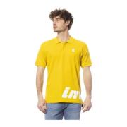 Invicta Kortärmad Polo med Bröstlogo Yellow, Herr