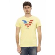 Trussardi Kortärmad Rund Hals T-shirt Yellow, Herr