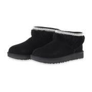 UGG Mysiga Lockiga Vinterstövlar Black, Dam