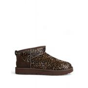 UGG Brun Mocka Ankelboot Brown, Dam