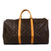 Louis Vuitton Vintage Pre-owned Canvas louis-vuitton-vskor Brown, Dam