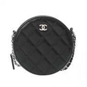 Chanel Vintage Pre-owned Laeder chanel-vskor Black, Dam