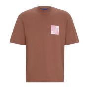 Hugo Boss Herr Nabric T-shirt Brown, Herr