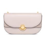 Furla Vit Kräm Sfera Axelväska Beige, Dam