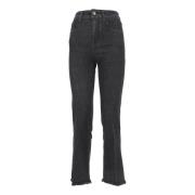 Jacob Cohën Fringad Kate Straight Leg Jeans Gray, Dam