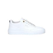 Mason Garments Vita Sneakers med Guldlogga White, Herr