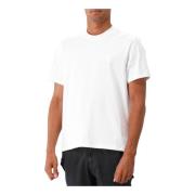 Ami Paris Präglad Vit T-shirt Must-Have White, Herr