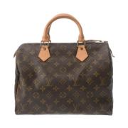 Louis Vuitton Vintage Pre-owned Canvas handvskor Brown, Dam