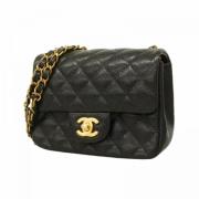 Chanel Vintage Pre-owned Laeder chanel-vskor Black, Dam