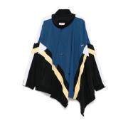 Martine Rose Oversized Track Jacket med förlängt frampanel Multicolor,...