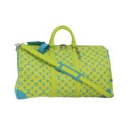 Louis Vuitton Vintage Pre-owned Plast handvskor Yellow, Dam