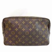 Louis Vuitton Vintage Pre-owned Tyg louis-vuitton-vskor Brown, Dam