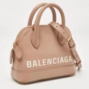 Balenciaga Vintage Pre-owned Laeder balenciaga-vskor Beige, Dam