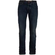 Jacob Cohën Slim Fit Mörkblå Denim Jeans Blue, Herr