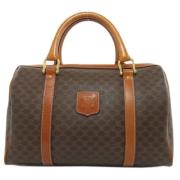 Celine Vintage Pre-owned Plast handvskor Brown, Dam