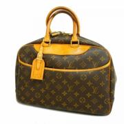 Louis Vuitton Vintage Pre-owned Tyg handvskor Brown, Dam