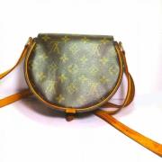 Louis Vuitton Vintage Pre-owned Canvas crossbodyvskor Brown, Dam