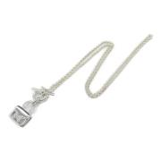 Hermès Vintage Pre-owned Silver halsband Gray, Dam