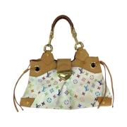 Louis Vuitton Vintage Pre-owned Canvas totevskor Beige, Dam