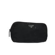 Prada Vintage Pre-owned Nylon prada-vskor Black, Dam